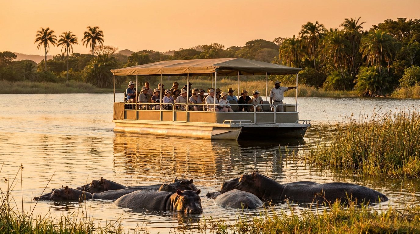 Boat cruises in iSimangaliso Wetland Park