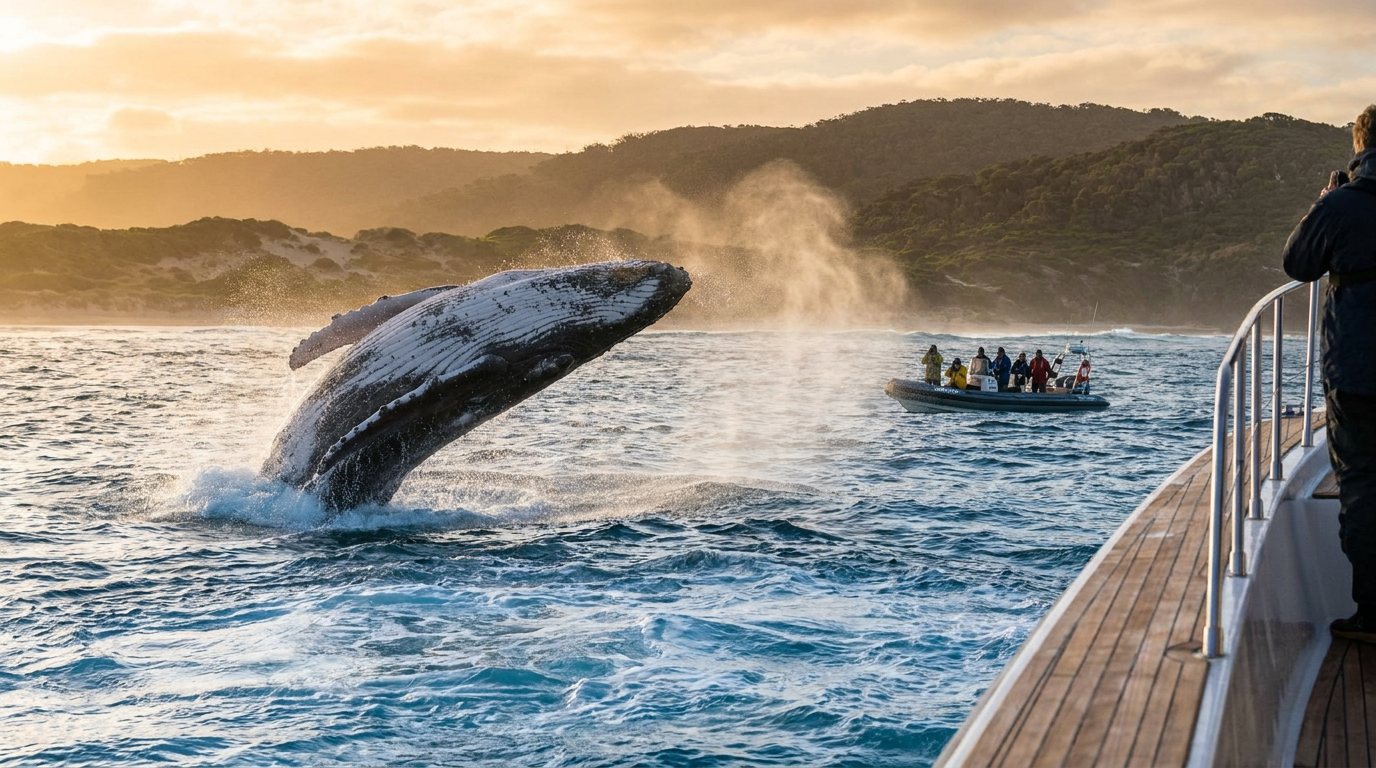 Whale watching in iSimangaliso Wetland Park