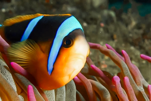 Clownfish in an anemone